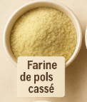 🌿 Farine de pois cassé